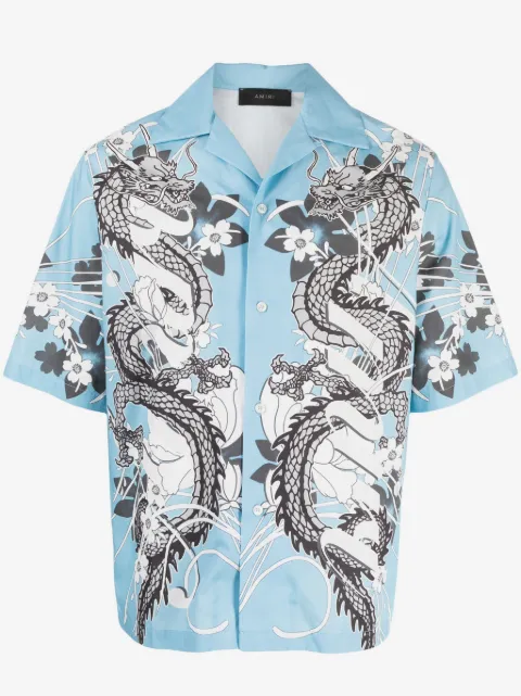 AMIRI camisa con estampado gráfico