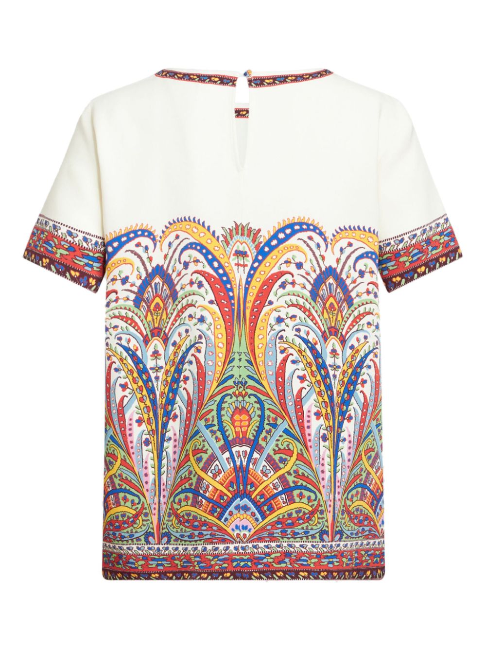 ETRO paisey-print cady T-shirt Women