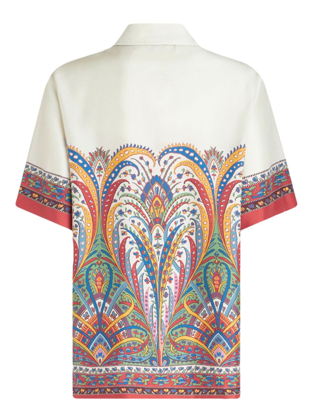 ETRO paisley-print silk-satin shirt Women