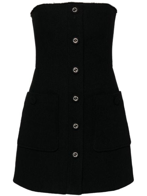 Gucci Interlocking-G-buttons mini dress