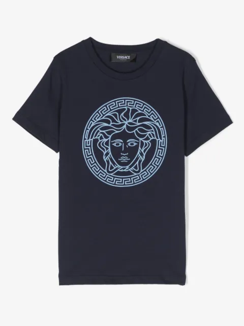 Versace Kids Medusa Head-print cotton T-shirt