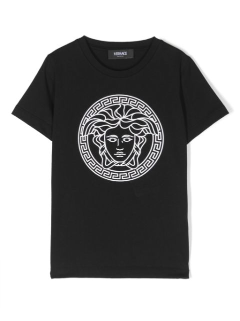 Versace Kids Medusa Head-print cotton T-shirt