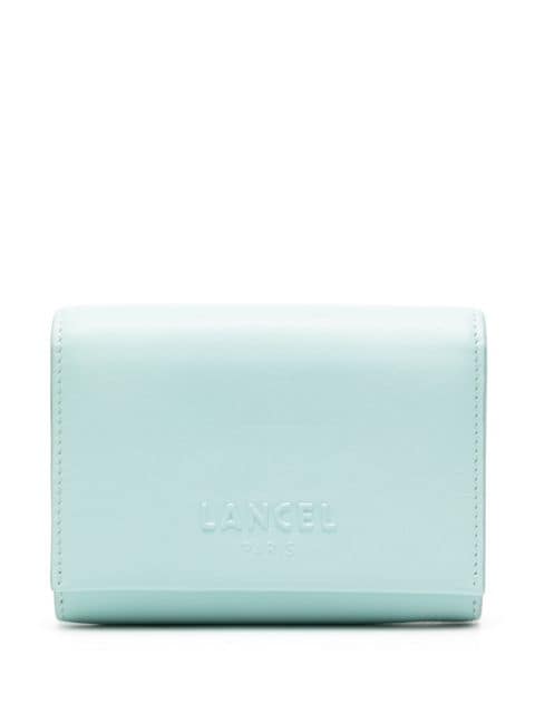 Lancel Billie leather flap wallet