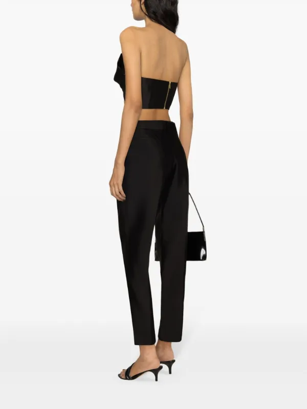 ZIMMERMANN Matchmaker low-rise Tuxedo Trousers | Black