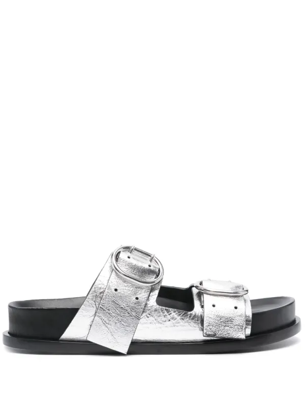 Two strap leather new arrivals sandals
