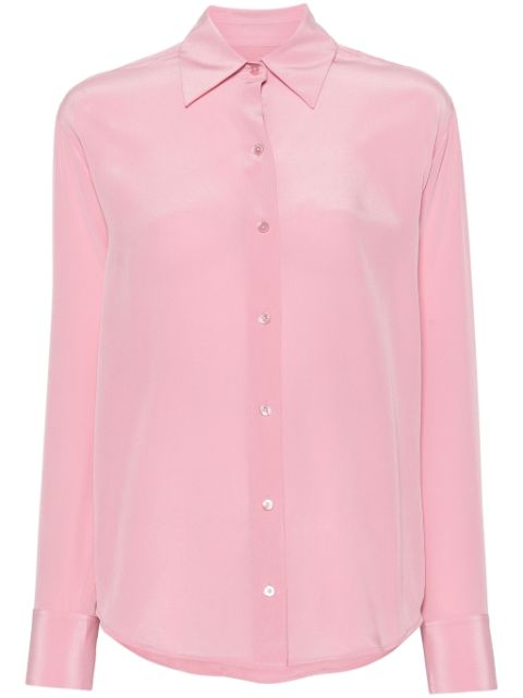 Equipment crepe silk shirt