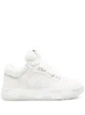 AMIRI MA-1 leather-trim mesh sneakers - White