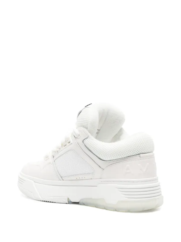 AMIRI MA-1 パネル レザースニーカー | ホワイト | FARFETCH JP