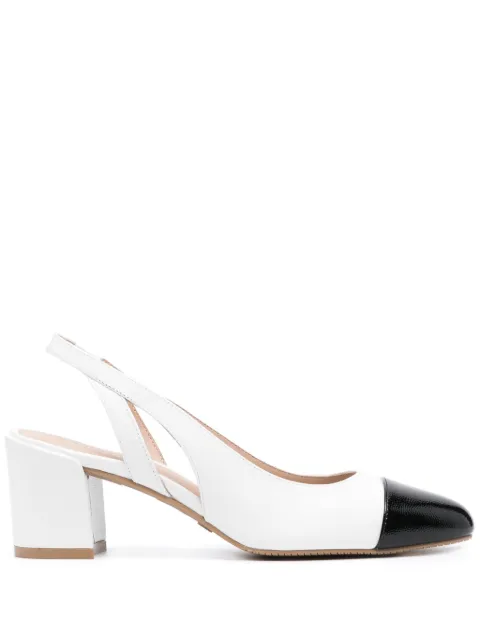 Stuart Weitzman Sleek Slingback 60mm leather pumps