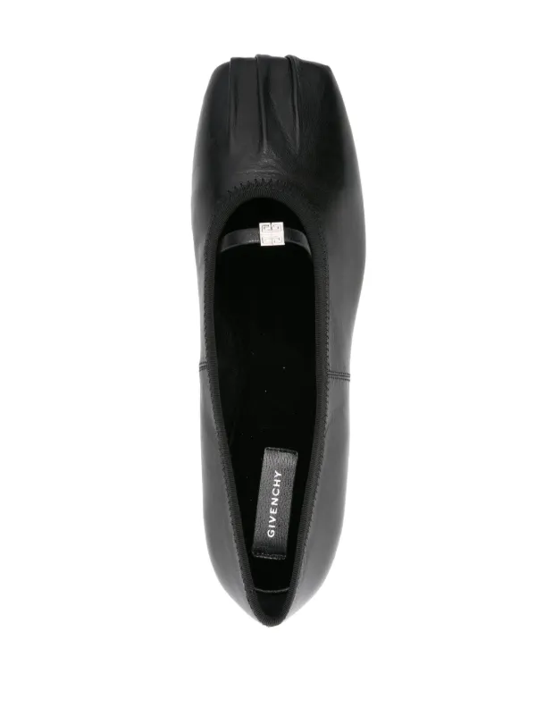 フラットシューズ GIVENCHY Woman Ballet flats Black BE500VE16Q 001 4G Liquid ballerina in nappa leather | Givenchy CA | Givenchy