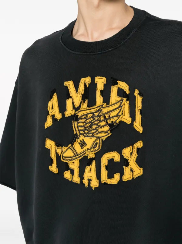 AMIRI ロゴ スウェットシャツ | ブラック | FARFETCH JP