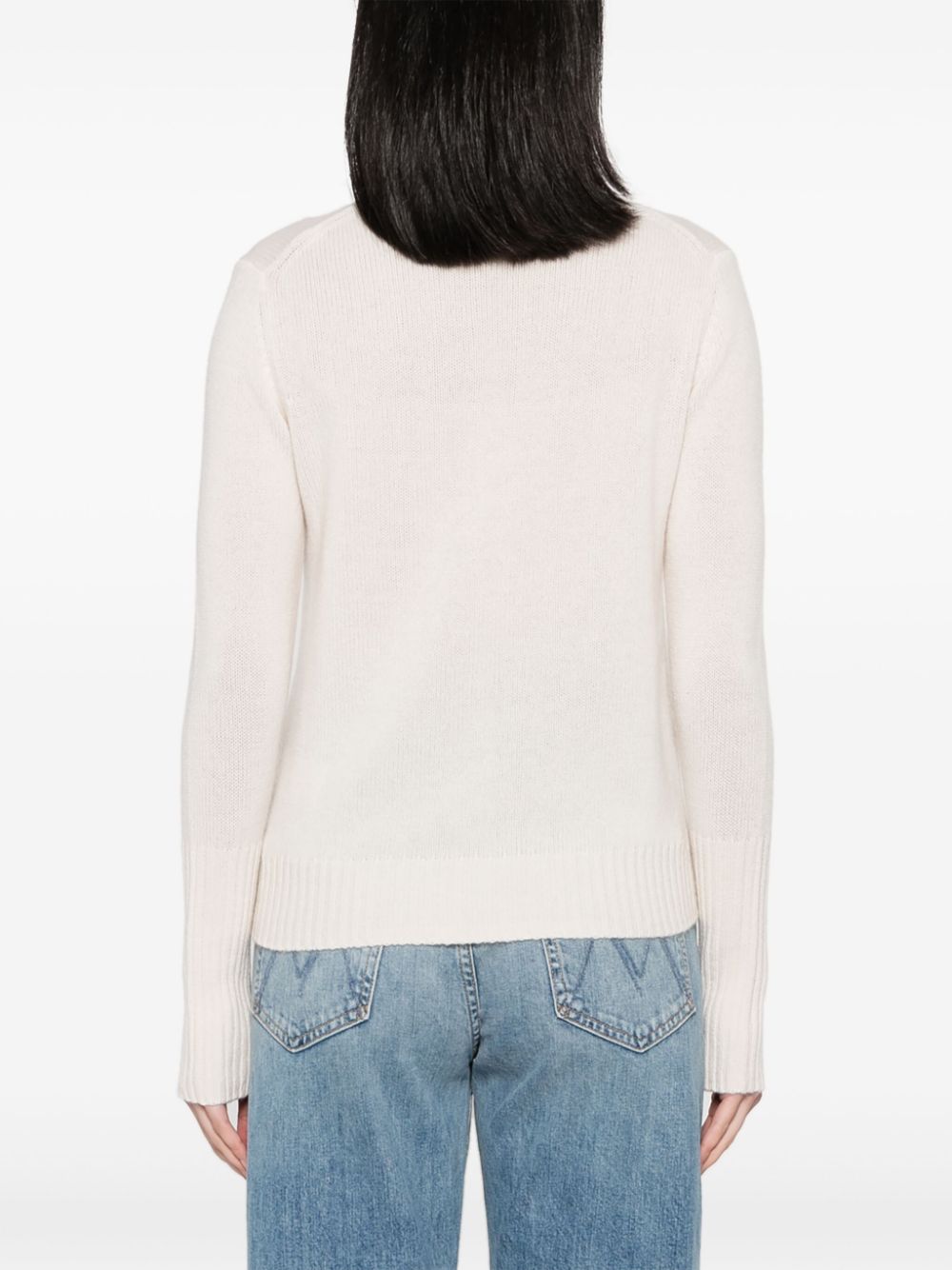 Allude fine-knit cashmere cardigan - Neutrals