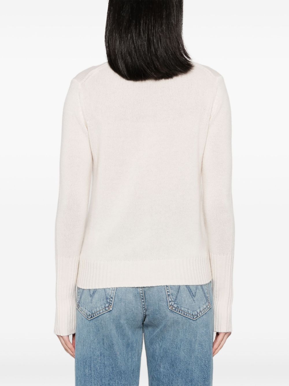 Shop Allude Fine-knit Cashmere Cardigan In Neutrals