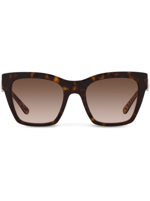 Dolce & Gabbana Eyewear tortoiseshell-effect square-frame sunglasses Women