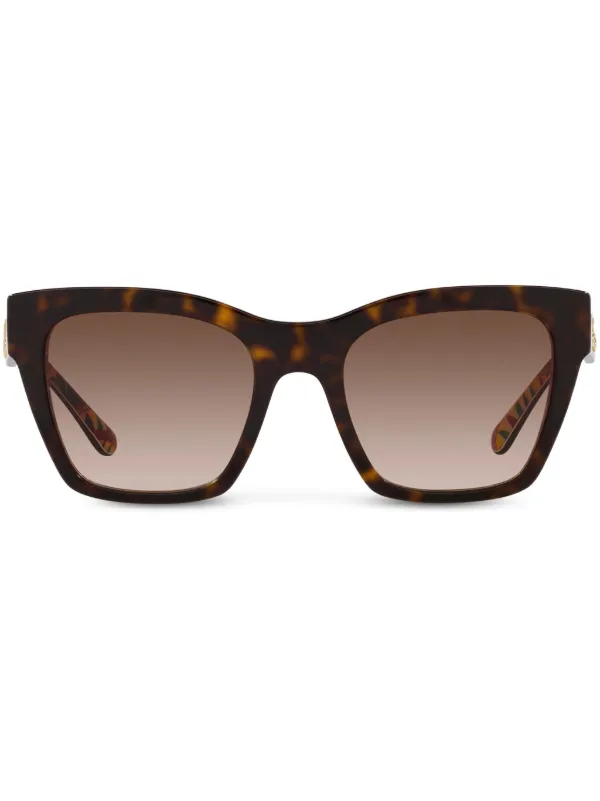 Dolce & Gabbana Tortoiseshell square Dolce & Gabbana Eyewear Tortoiseshell square-frame Glasses  main image 4