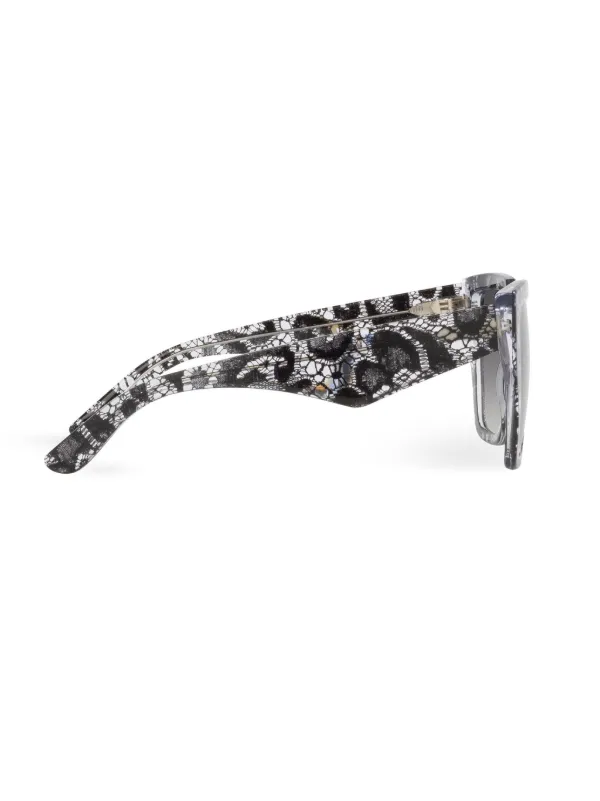 ★ドルチェ&ガッバーナ★ スクエアフレームサングラス Dolce & Gabbana Eyewear オーバーサイズ スクエアフレーム