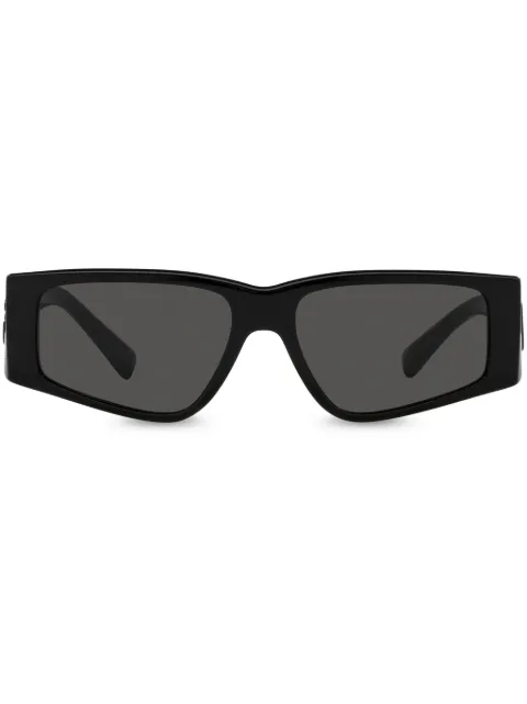 Dolce & Gabbana Eyewear lentes del sol con armazón cuadrada y placa del logo
