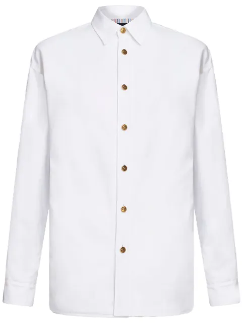 ETRO padded cotton shirt jacket
