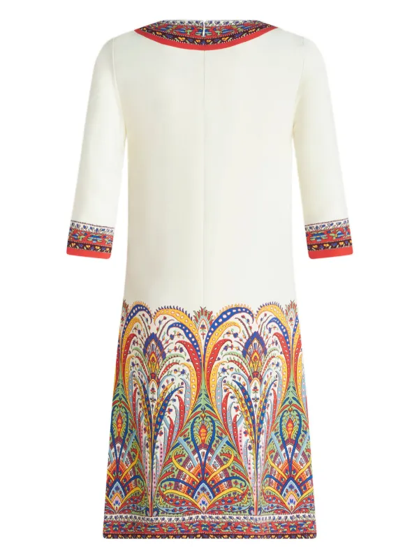 ETRO★ペイズリー ドレス ETRO ペイズリー ドレス | ブルー | FARFETCH JP