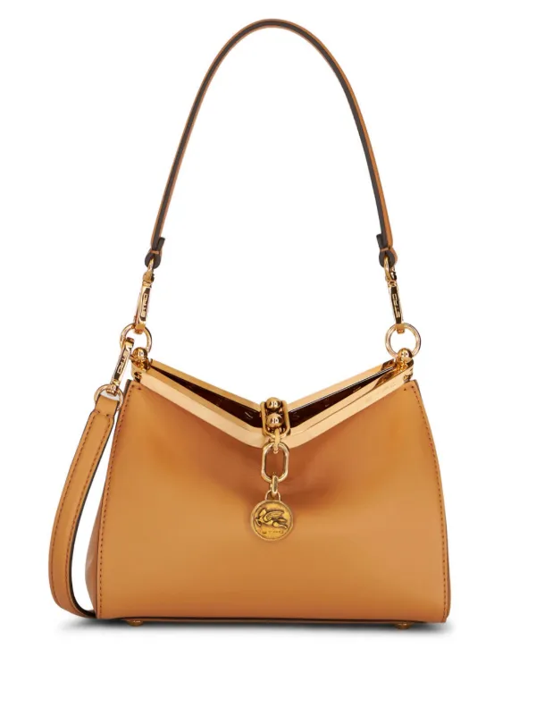 Etro Small Vela Bag in Brown