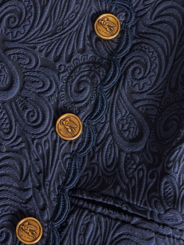 ETRO ペイズリー ベスト | ブルー | FARFETCH JP ETRO ペイズリー ベスト | ブルー | FARFETCH JP