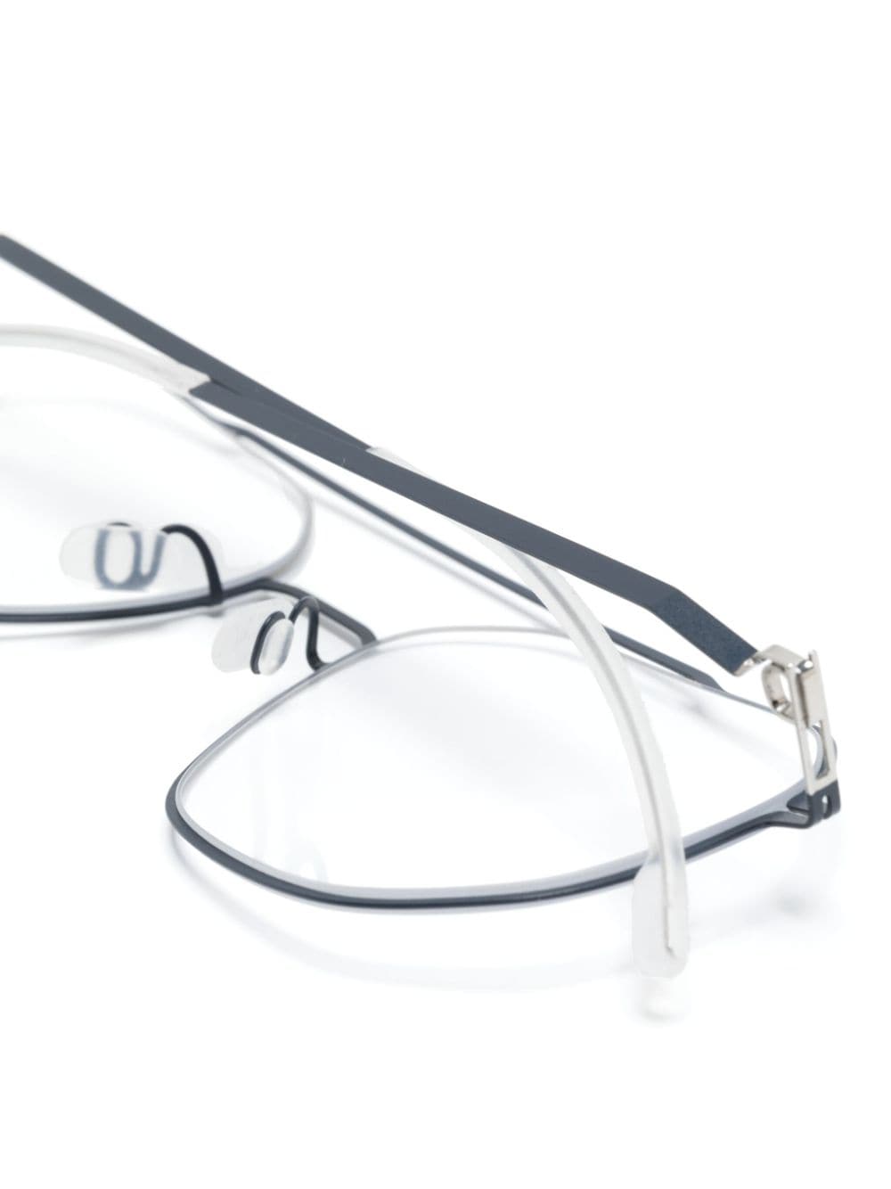 Shop Mykita Arvo Navigator-frame Glasses In Blue