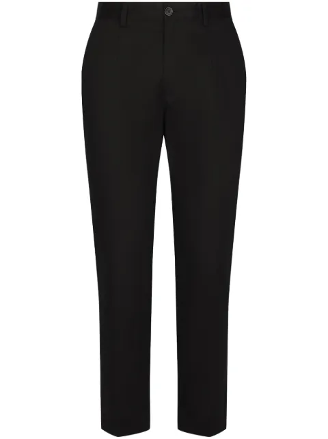 Dolce & Gabbana pantalones ajustados con tiro medio
