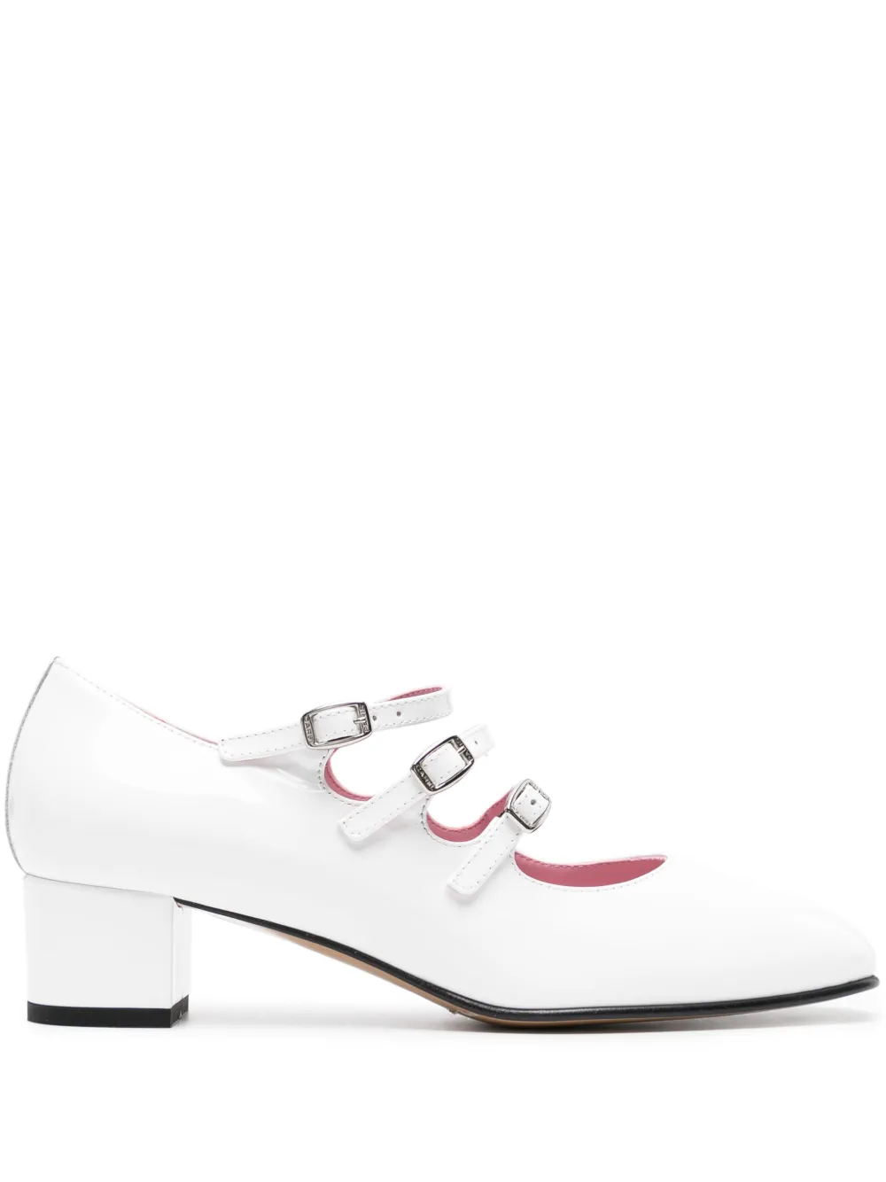 Carel Paris Ariana White Shoes