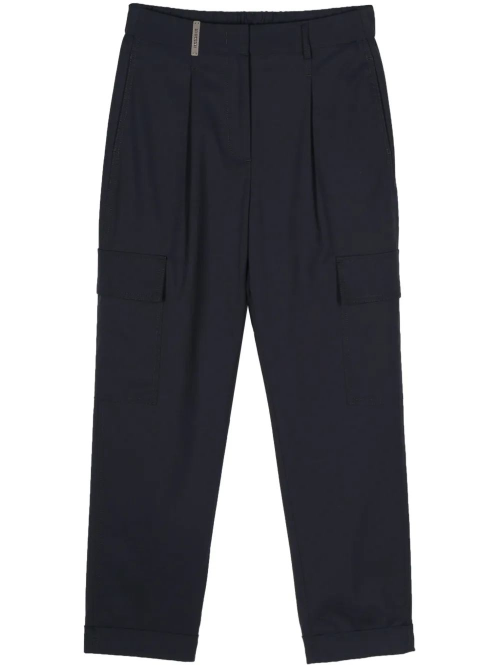 Peserico Cargo pantalon Blauw