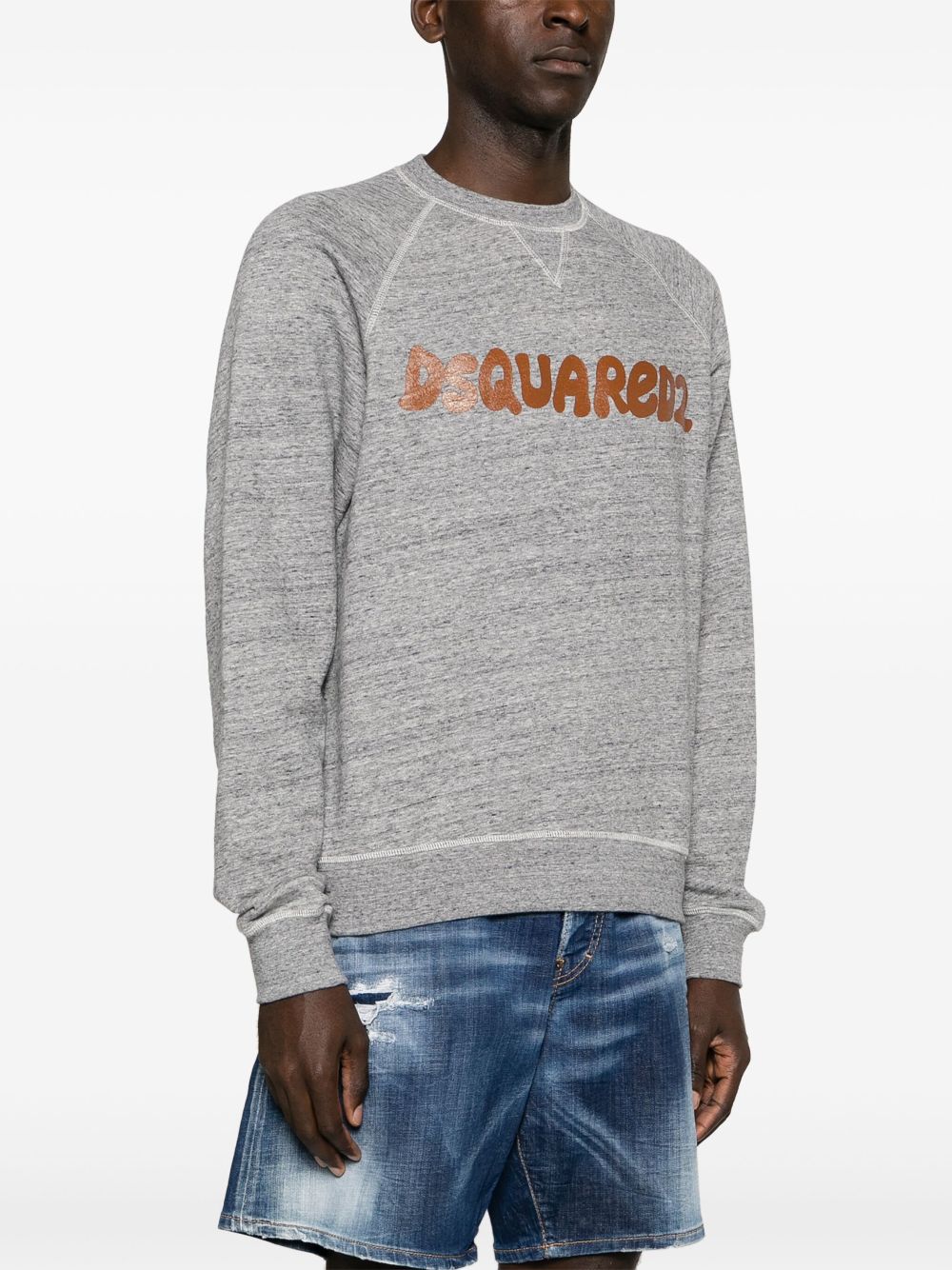 Affordable DSQUARED2 Cool logo-print sweatshirt Men