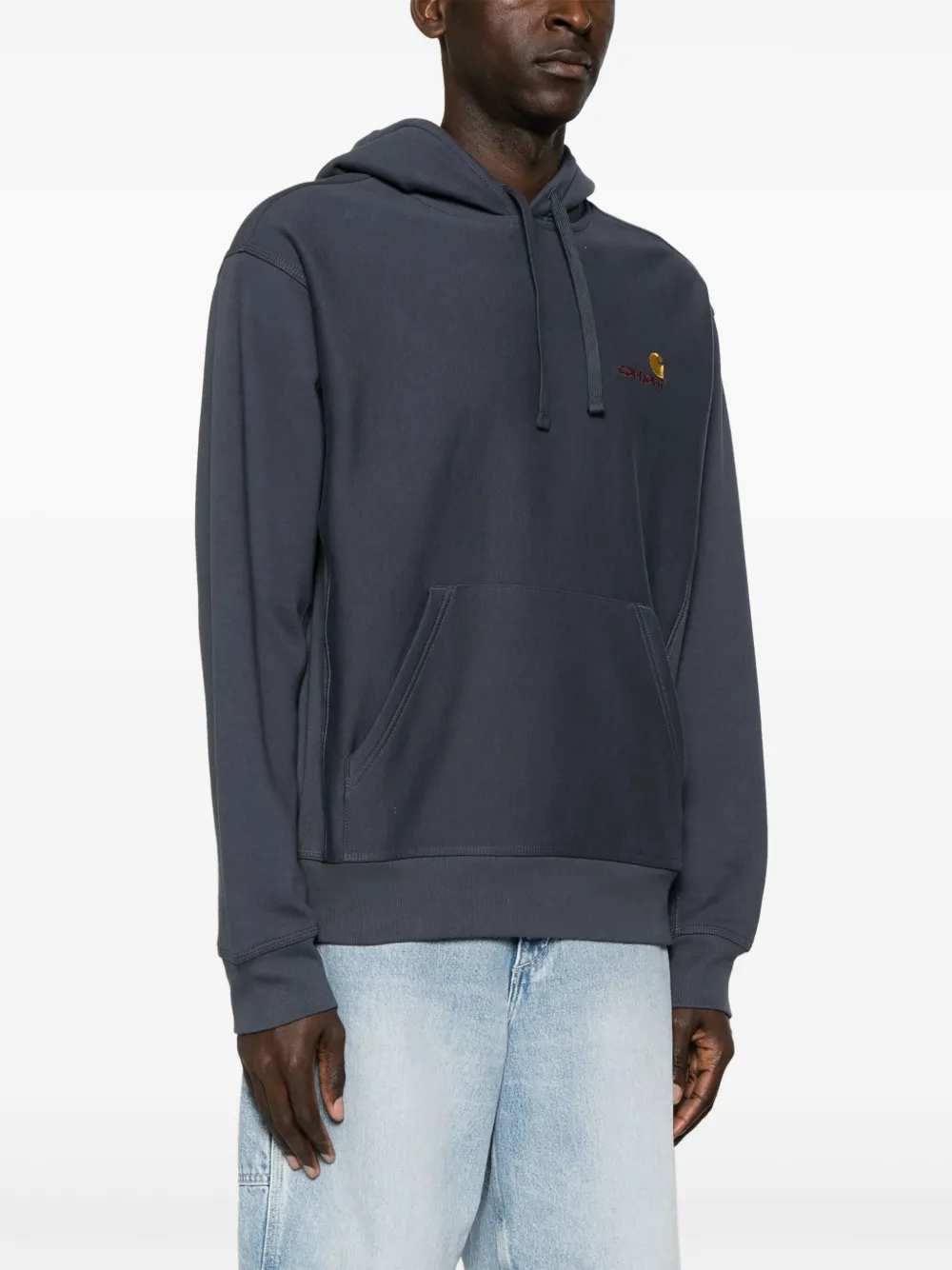 Carhartt WIP Hoodie met print Grijs