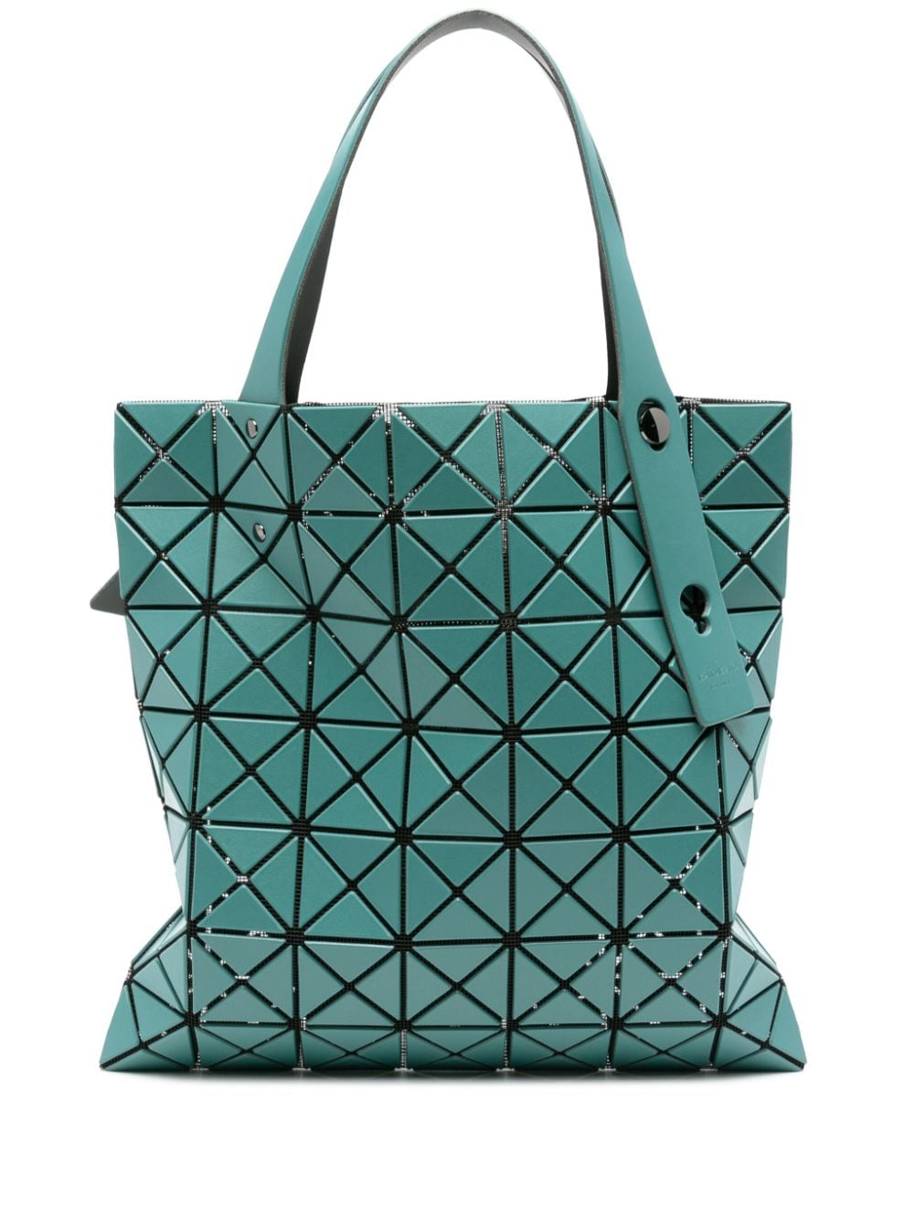Bao Bao Issey Miyake Prism Matte Geometric-pattern Bag In Grün