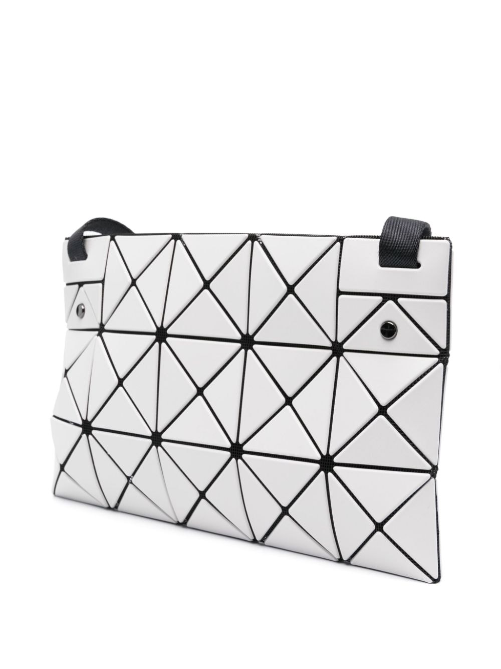 Shop Bao Bao Issey Miyake Lucent Matte Geometric-pattern Bag In Grey