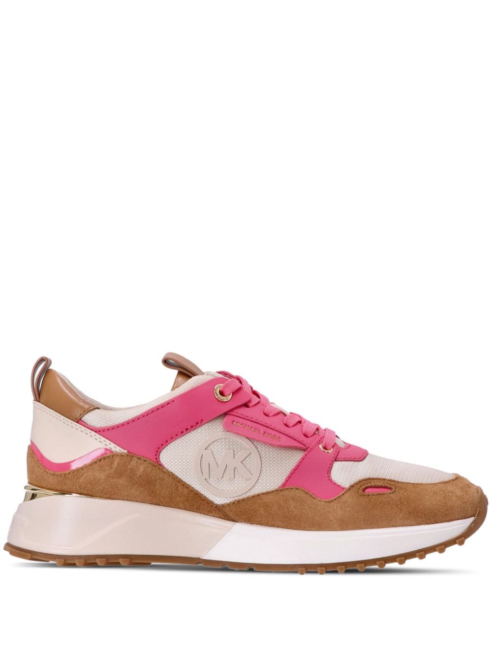 Image 1 of Michael Kors Theo panelled sneakers