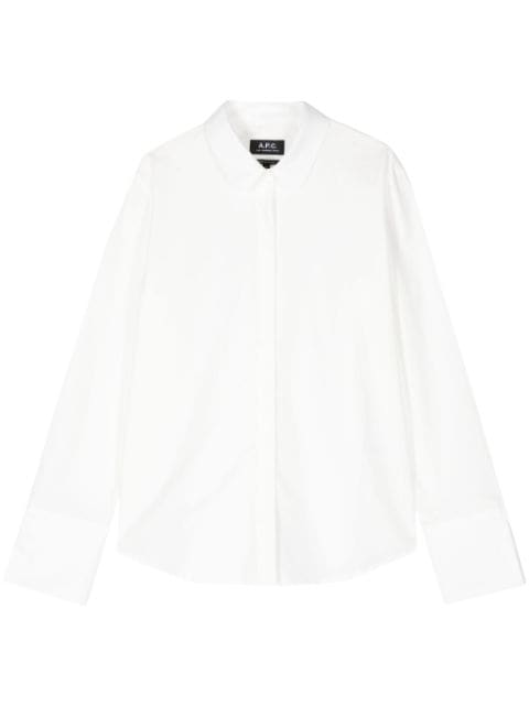 A.P.C. camisa manga larga