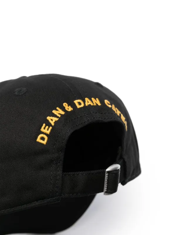 【送料&関税込】Dsquared2 Logo Embroidered Baseball Cap - Un DSQUARED2 logo-embroidered Baseball Cap | Black | FARFETCH