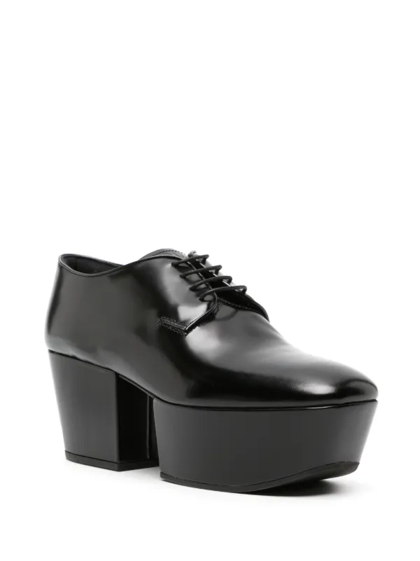 Prada platform clearance brogues