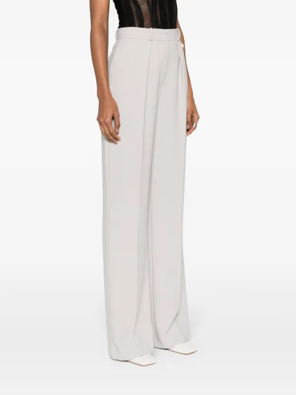 パンツ Elisabetta Franchi Pleated Trousers Elisabetta Franchi Pleated straight-leg Trousers | Grey