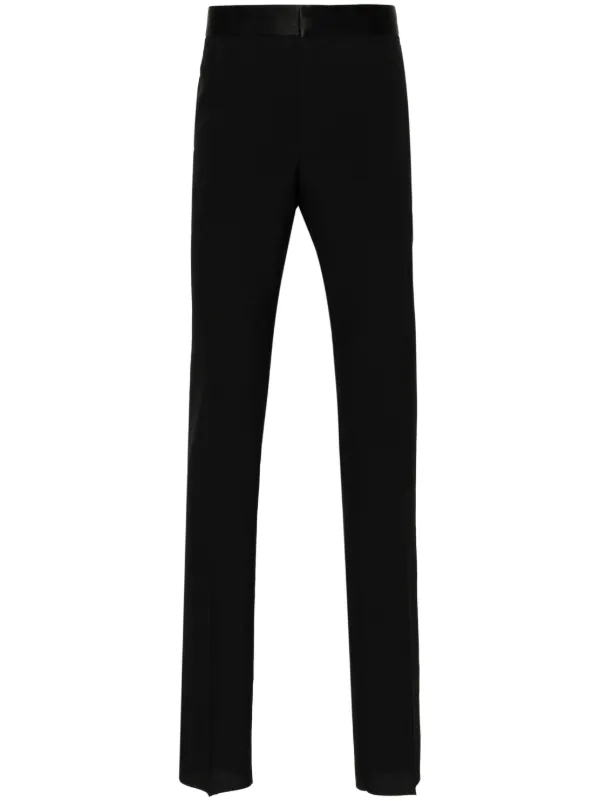 レビュー高評価のおせち贈り物 Trousers Wool straight-leg Givenchy | BH FARFETCH | Black パンツ