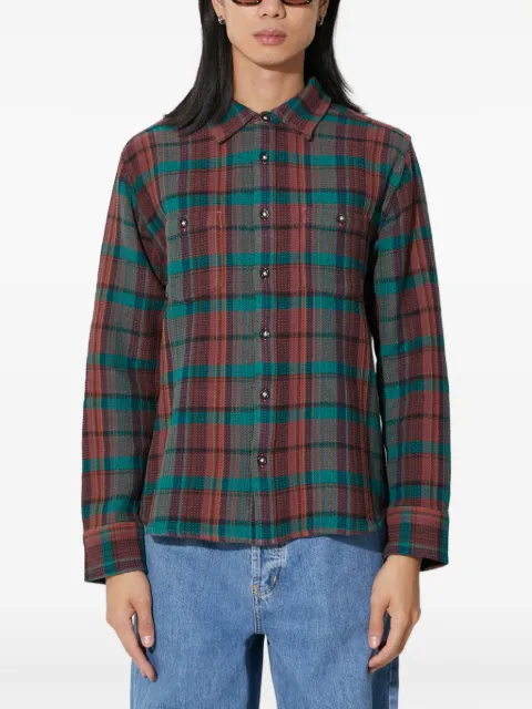 Corridor plaid pocket shirt