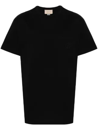 Gucci Interlocking G Cotton T-shirt - Farfetch
