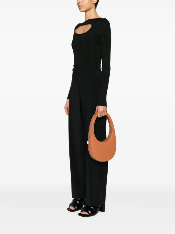 Coperni Swipe レザーショルダーバッグ