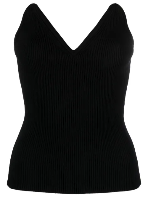 Haut-bustier en maille à design nervuré - Coperni - Modalova