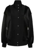 KHAITE The Farris bomber jacket - Black