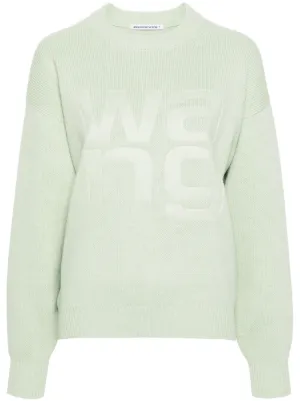 Alexander Wang ライムグリーン セーター Alexander Wang ライムグリーン セーター