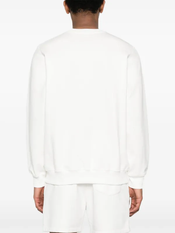 【CASABLANCA】Le Jeu スウェットシャツ ホワイト Casablanca Le Jeu organic-cotton Sweatshirt | White | FARFETCH