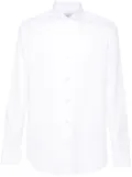 D4.0 plain cotton shirt - White