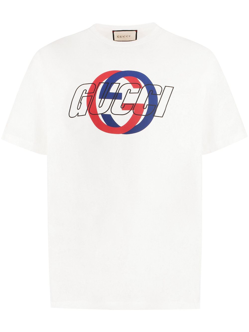 Gucci Interlocking G printed cotton T-shirt - White