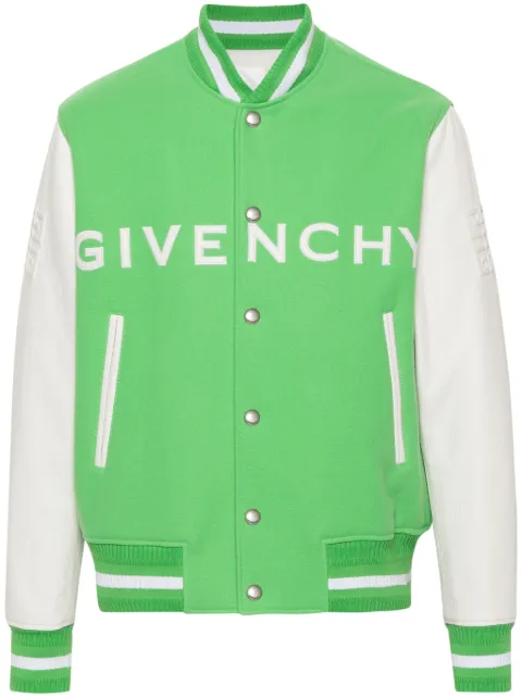 Givenchy 4G wool-blend varsity jacket