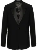 Givenchy peak-lapel single-breasted wool blazer - Black